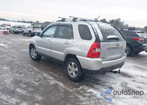 2009 Kia Sportage Ex V6 from USA, damaged, VIN KNDJE723697625450